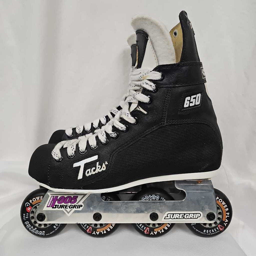 CCM Tacks 650 Roller Hockey Skates, Size 7 or 7.5