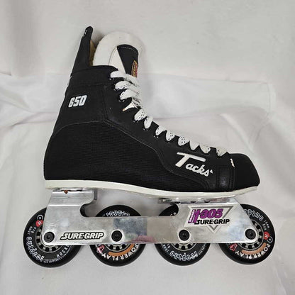 CCM Tacks 650 Roller Hockey Skates, Size 7 or 7.5