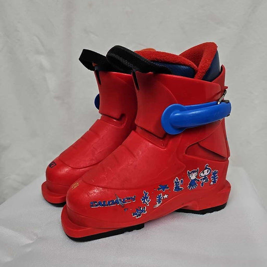 Salomon T1 Youth Ski Boots, Size 18.0