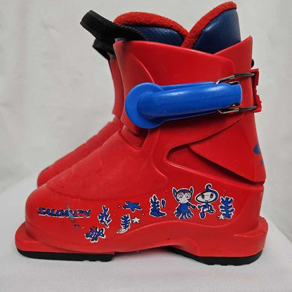 Salomon T1 Youth Ski Boots, Size 18.0