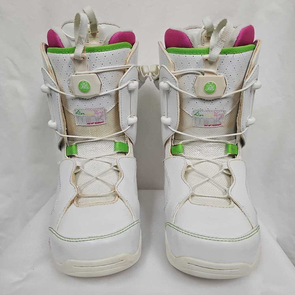 K2 Mink Womens Fast-In Snowboard Boots, Size 6.5