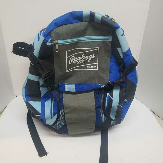 Rawlings Baseball Backpack Blue Size Youth