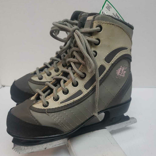 CCM C5 60 Figure Skates Grey Size 4