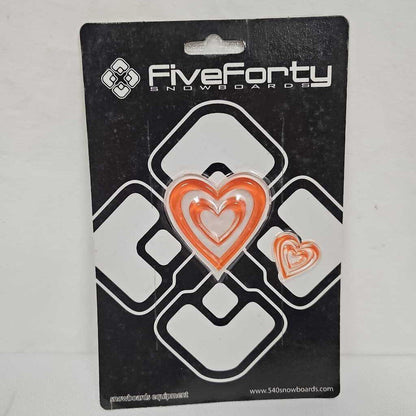 FiveForty Stomp Pad | Hearts | Red