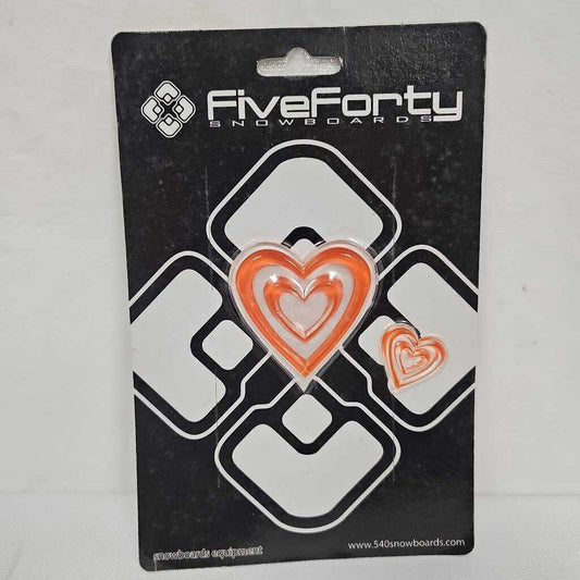FiveForty Stomp Pad | Hearts | Red
