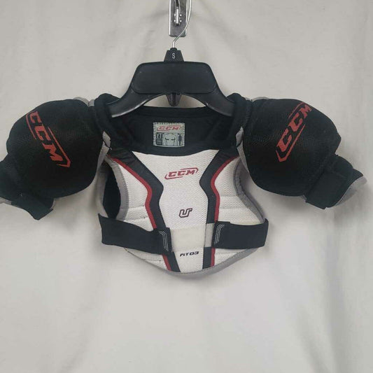 CCM U+ Fit 03 Hockey Shoulder Pads - Size Youth Small
