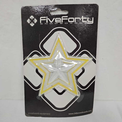 FiveForty Snowboards Stomp Pad | Star | Yellow
