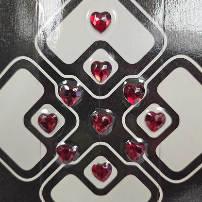 FiveForty Snowboards Stomp Pad | Red Heart Gems | 10ct