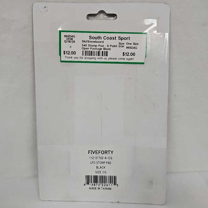 540 Stomp Pad - 6 Point Star Open Package