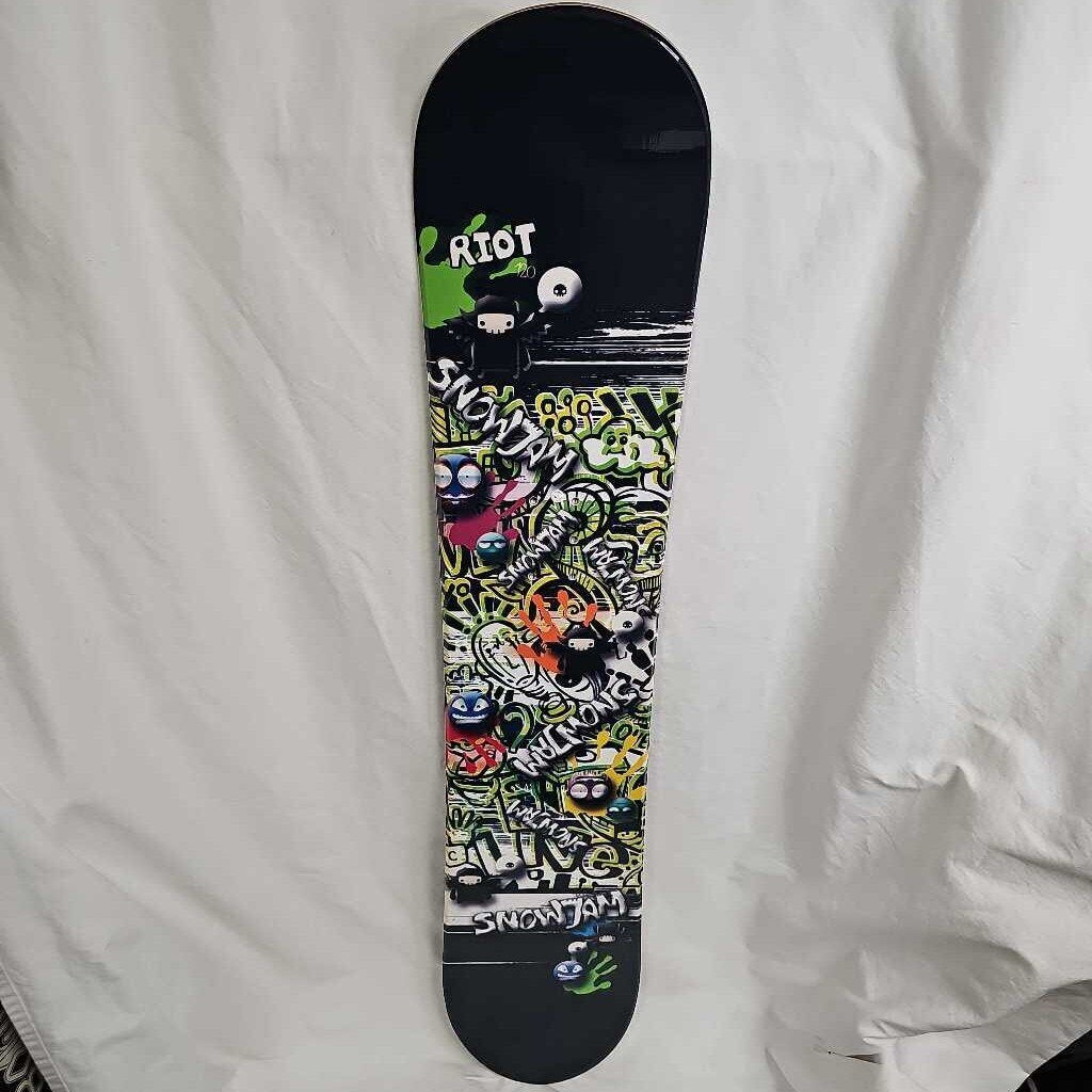 SnowJam Riot Kid's Snowboard | 120cm | Directional Twin | Freestyle/All-Mountain | Camber