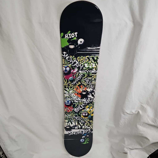 SnowJam Riot Kid's Snowboard | 120cm | Directional Twin | Freestyle/All-Mountain | Camber