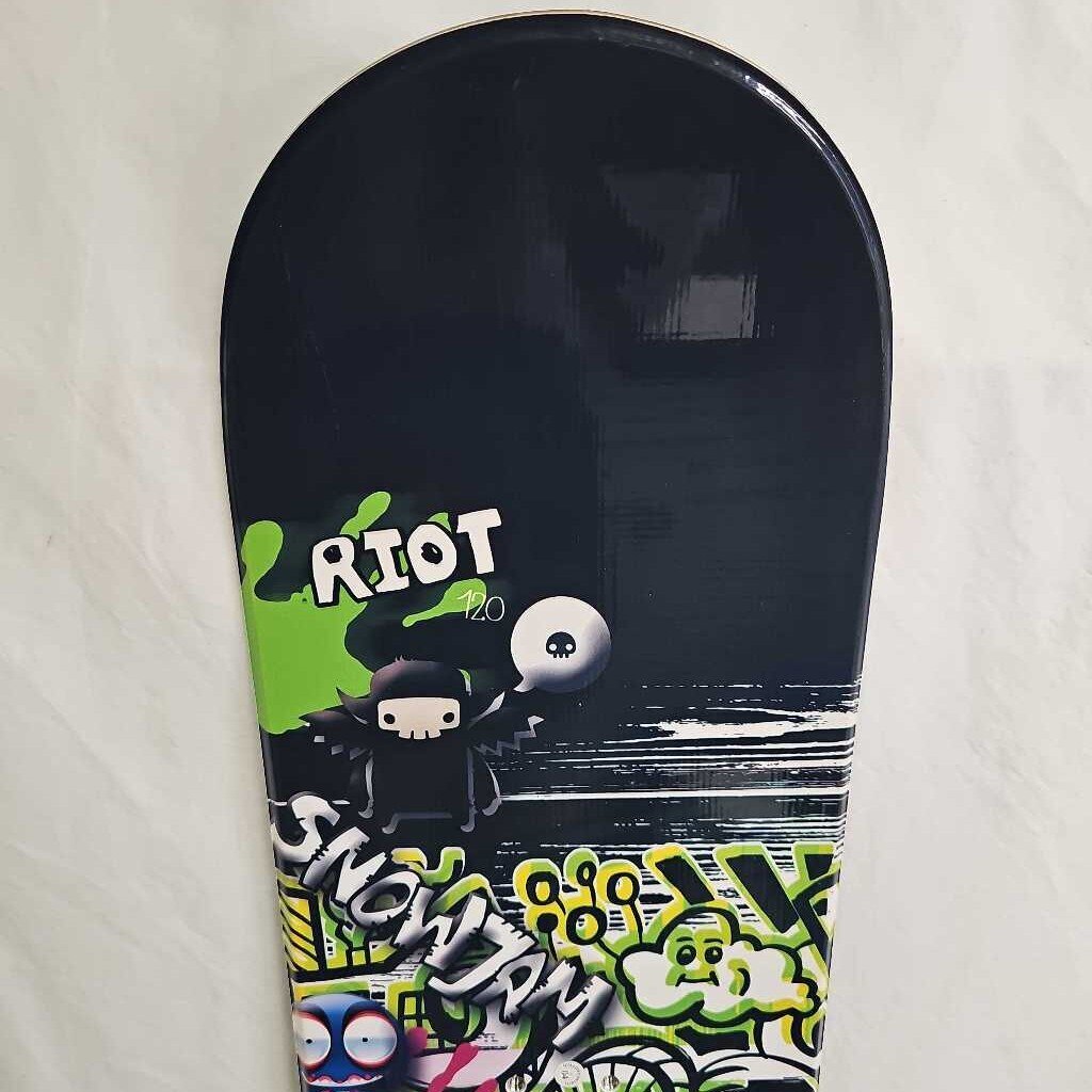 SnowJam Riot Kid's Snowboard | 120cm | Directional Twin | Freestyle/All-Mountain | Camber