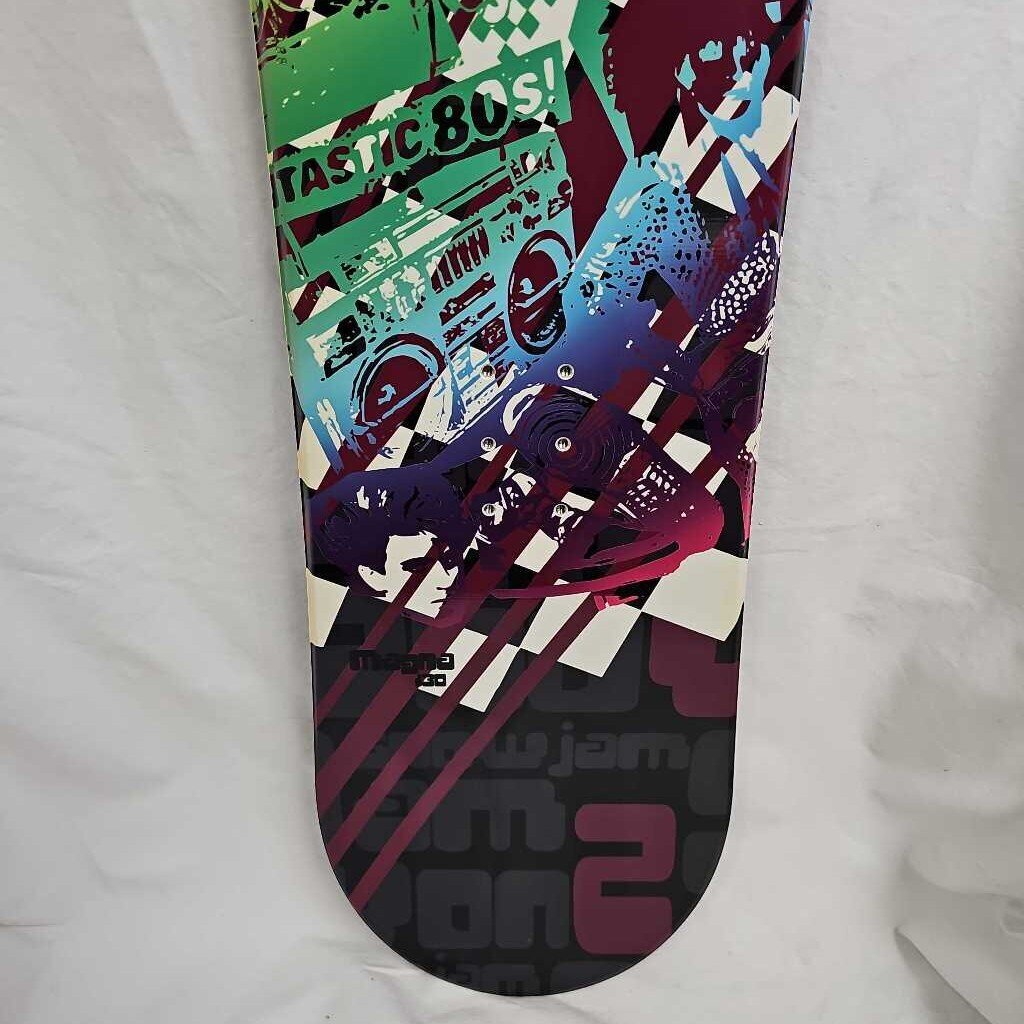 SnowJam Magna Snowboard | 130cm | Freestyle/All-Mountain | Directional Twin | Camber