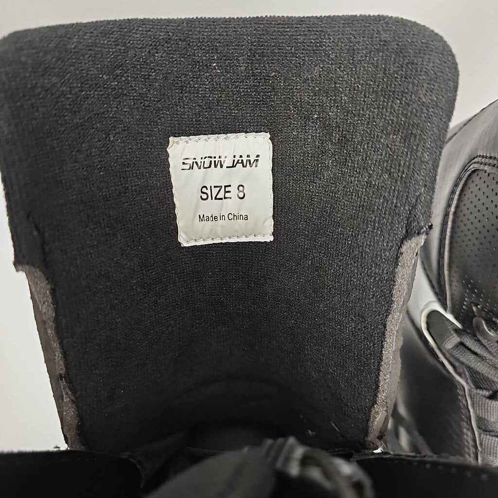 SnowJam Rebel Snowboard Boots | Men's 8 | Black/White