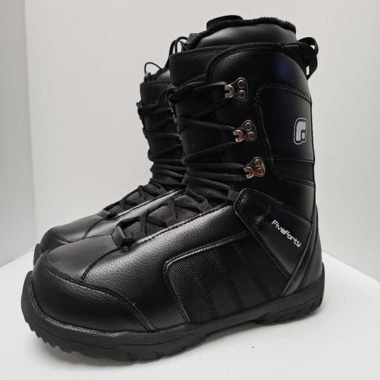 FiveForty Snowboards Rebel Snowboard Boots | Size 12 Men's | Black
