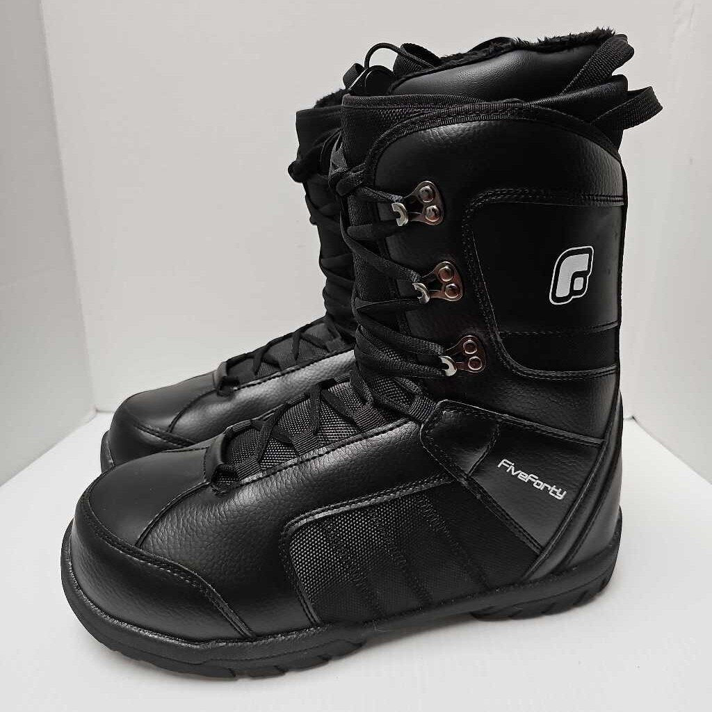 FiveForty Snowboards Rebel Snowboard Boots | Size 11 Men's | Black