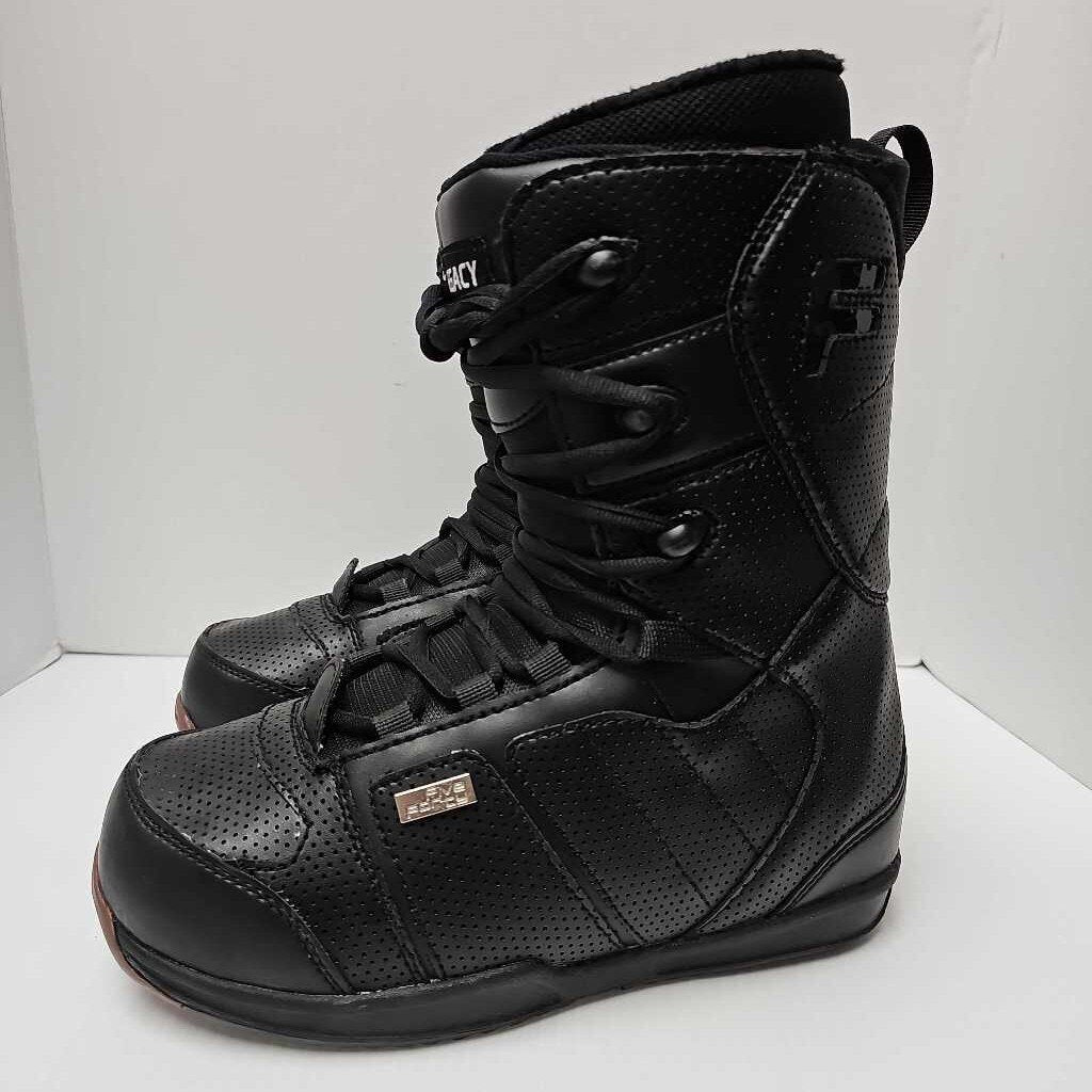 FiveForty Snowboards Legacy Snowboard Boots | Size 8 Men's | Black