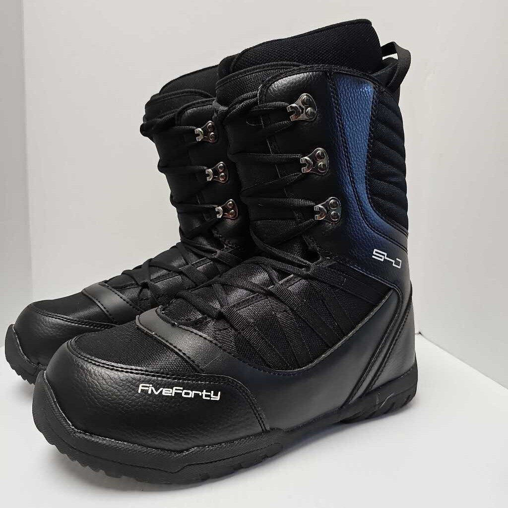 FiveForty Snowboards Rebel Snowboard Boots | Size 13 Men's | Black