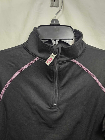 K2 Ladies Thermal Base Layer Long Sleeve 1/4 Zip Top - Size Large