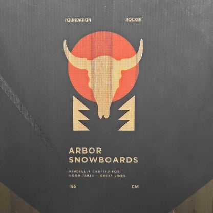 Arbor Foundation 2023 Snowboard | 155cm | All-Mountain | Directional Twin