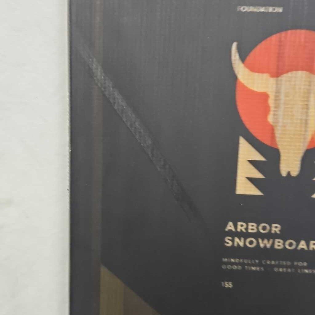Arbor Foundation 2023 Snowboard | 155cm | All-Mountain | Directional Twin