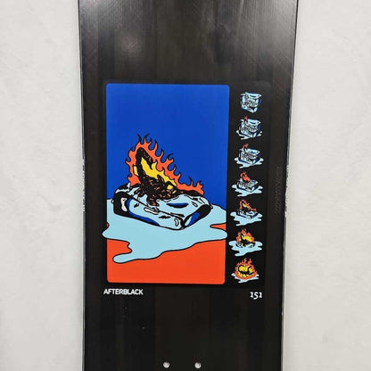 K2 Afterblack 2023 Snowboard | 151cm | Freestyle/All-Mountain | True Twin