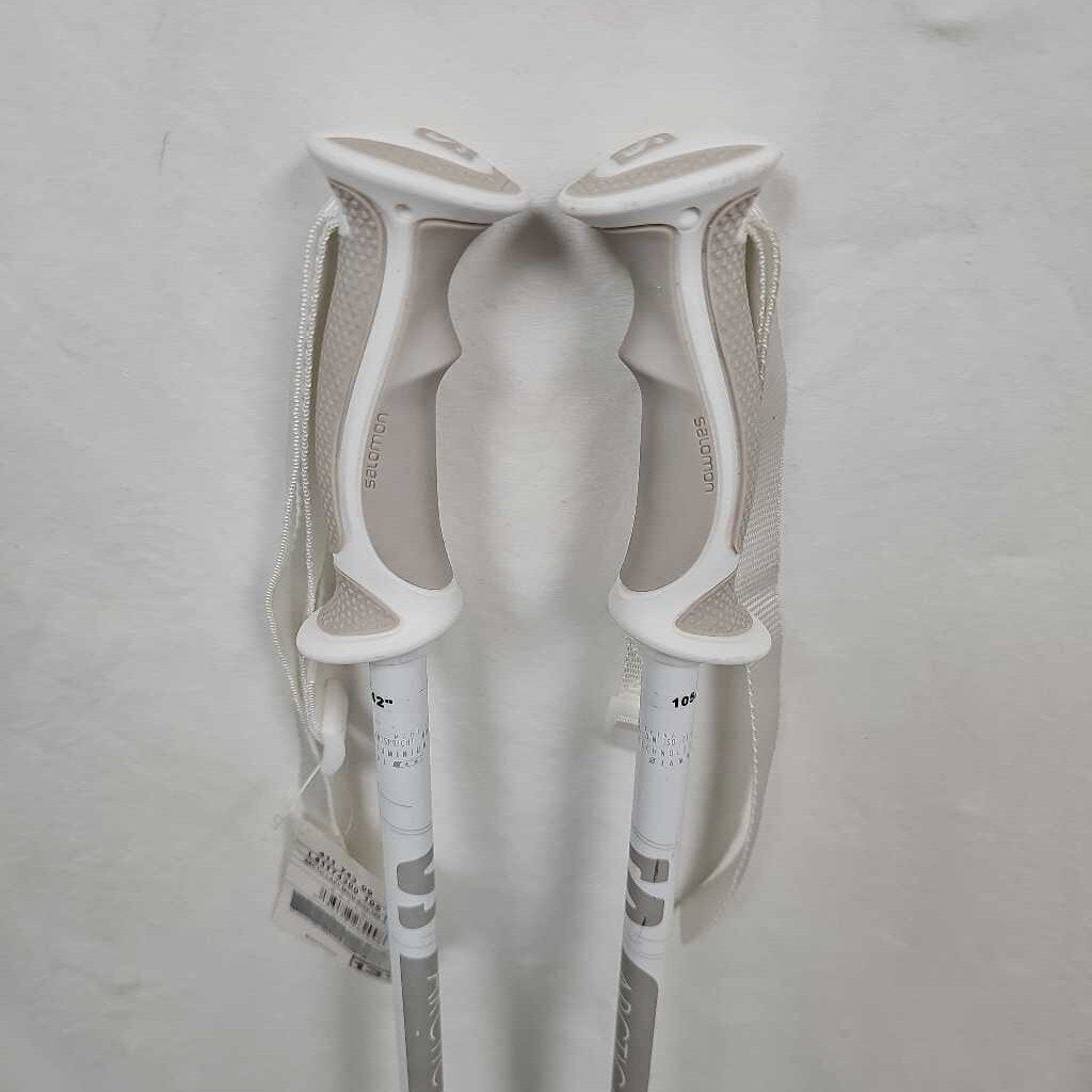 Salomon Arctic Lady Ski Poles | 42"/105cm | White/Grey | All-Mountain