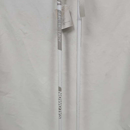 Salomon Arctic Lady Ski Poles | 42"/105cm | White/Grey | All-Mountain
