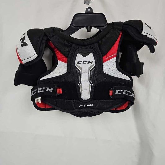 CCM Jetspeed FT485 Junior Hockey Shoulder Pads - Size Medium
