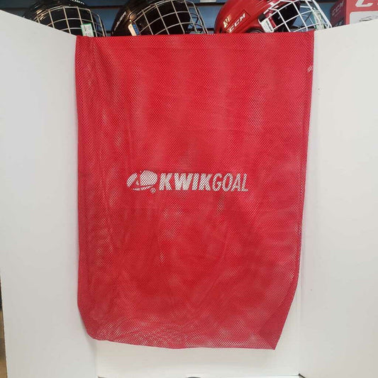 Kwik Goal Sports Ball Bag Red 23" x 33" Drawstring