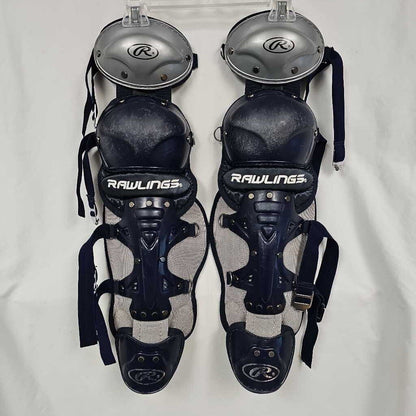 Rawlings Renegade Baseball Catchers Leg Guards - Size Junior 11.5"