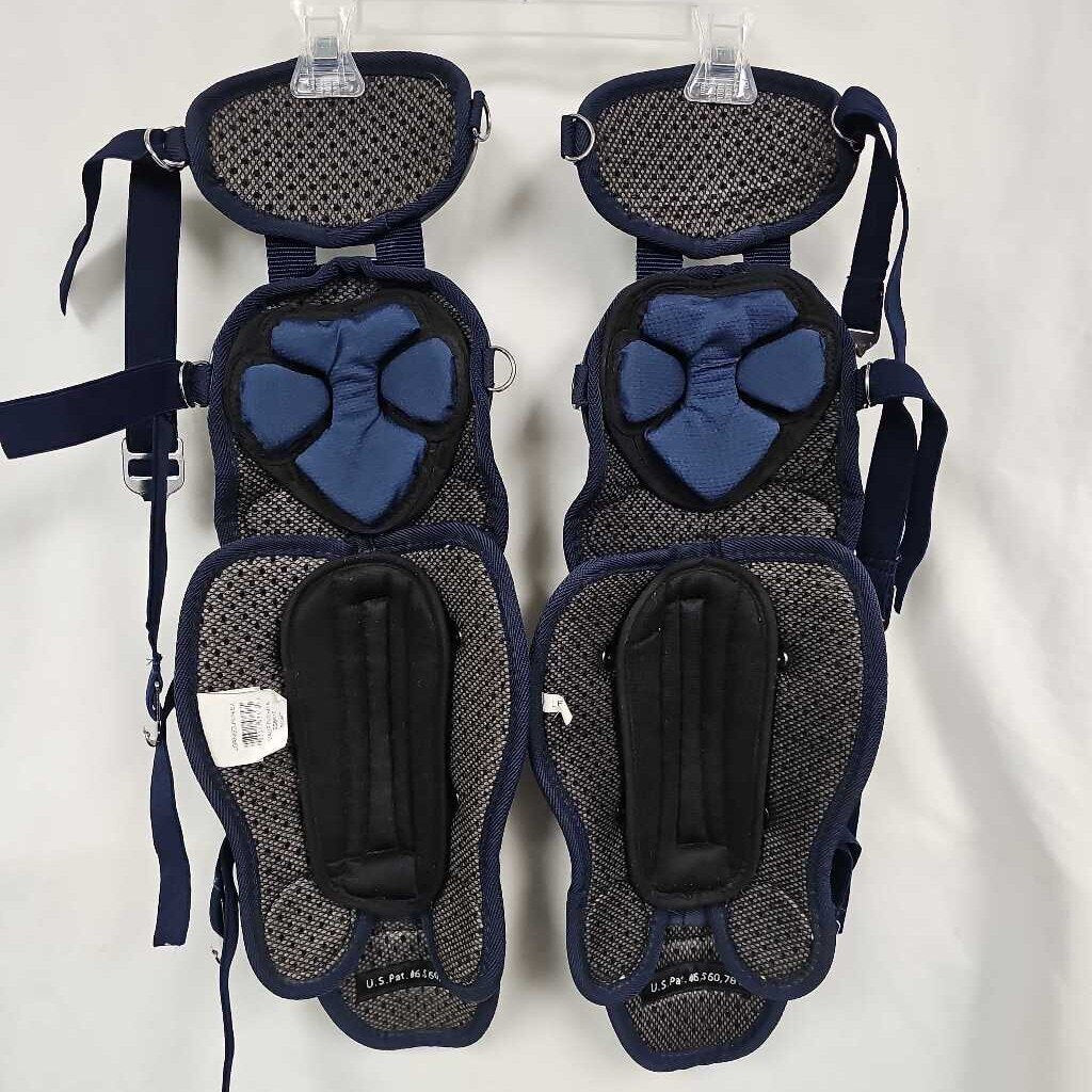 Rawlings Renegade Baseball Catchers Leg Guards - Size Junior 11.5"