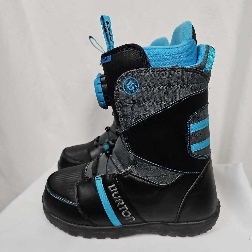 Burton Youth Zipline Speed Dial Snowboard Boots - Size 6