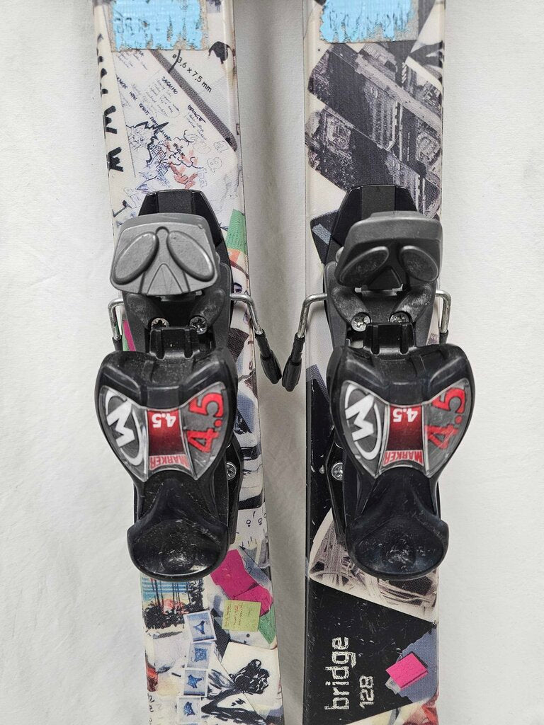 Volkl Bridge Skis with Marker bindings - 128cm