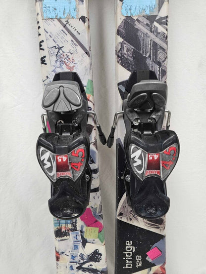 Volkl Bridge Skis with Marker bindings - 128cm