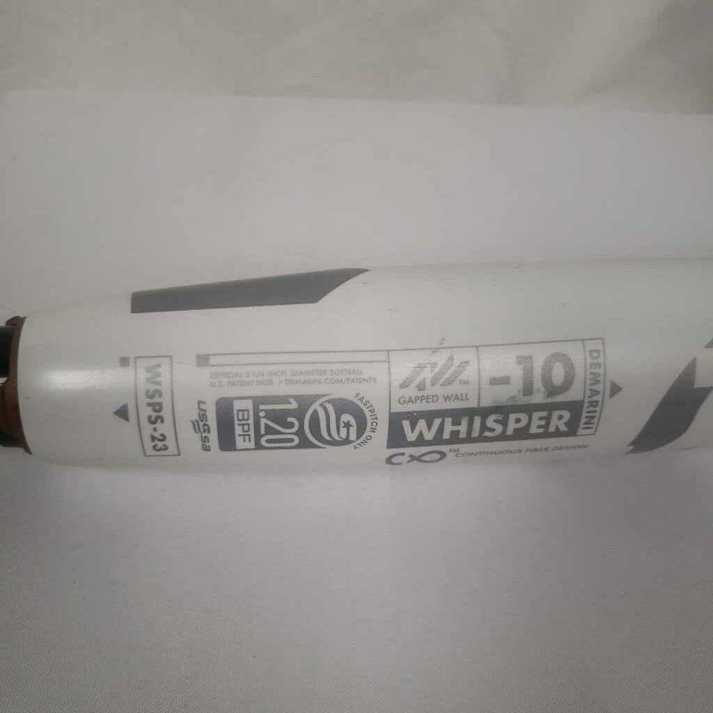 DeMarini Whisper Fastpitch Softball Bat 32"/22oz
