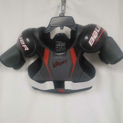 Bauer Lil Sport Hockey Shoulder Pads Size Youth Large