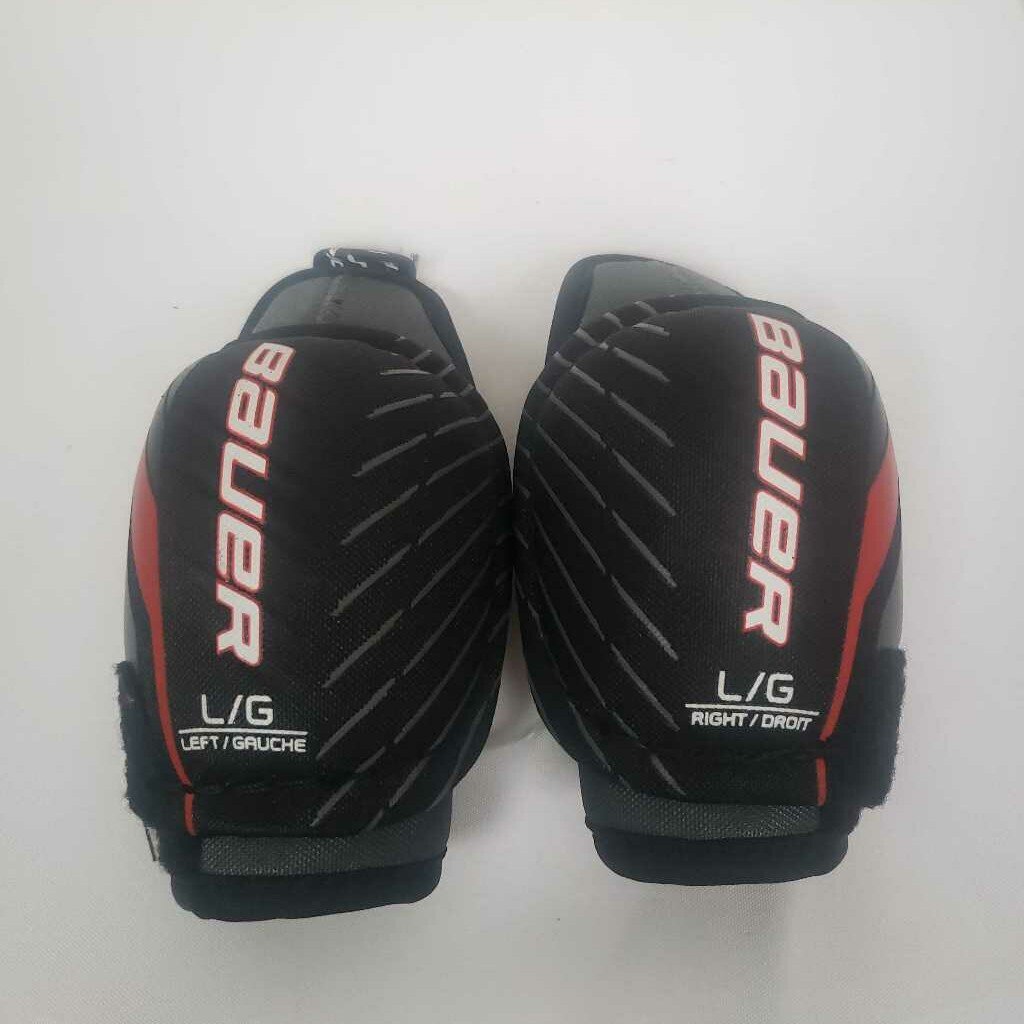 Bauer Lil Sport Hockey Elbow Pads Size Youth Large