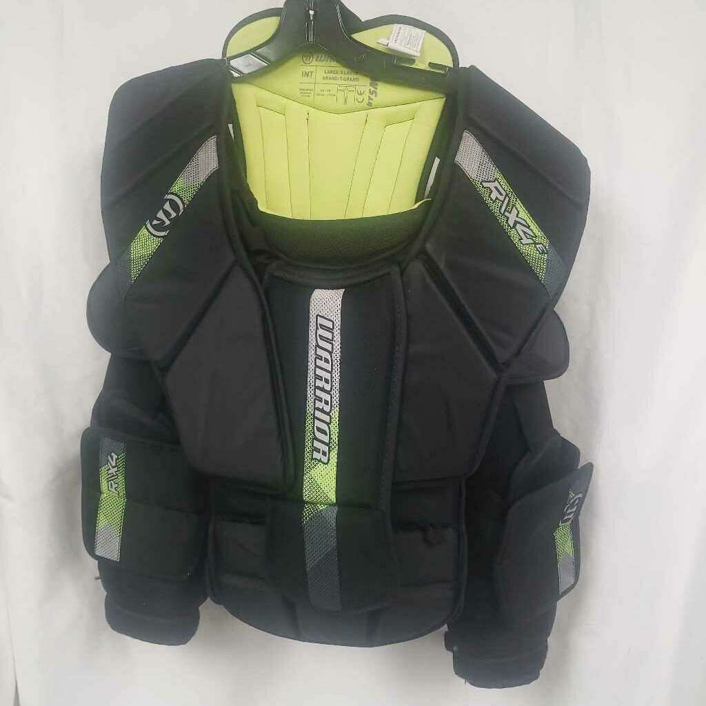 Warrior R/X4E Goalie Chest Protector Size Intermediate Large/Extra Large