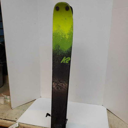 K2 Sight All Terrain Skis w/ Solomon Warden 11 Bindings Black/Green Size 169cm