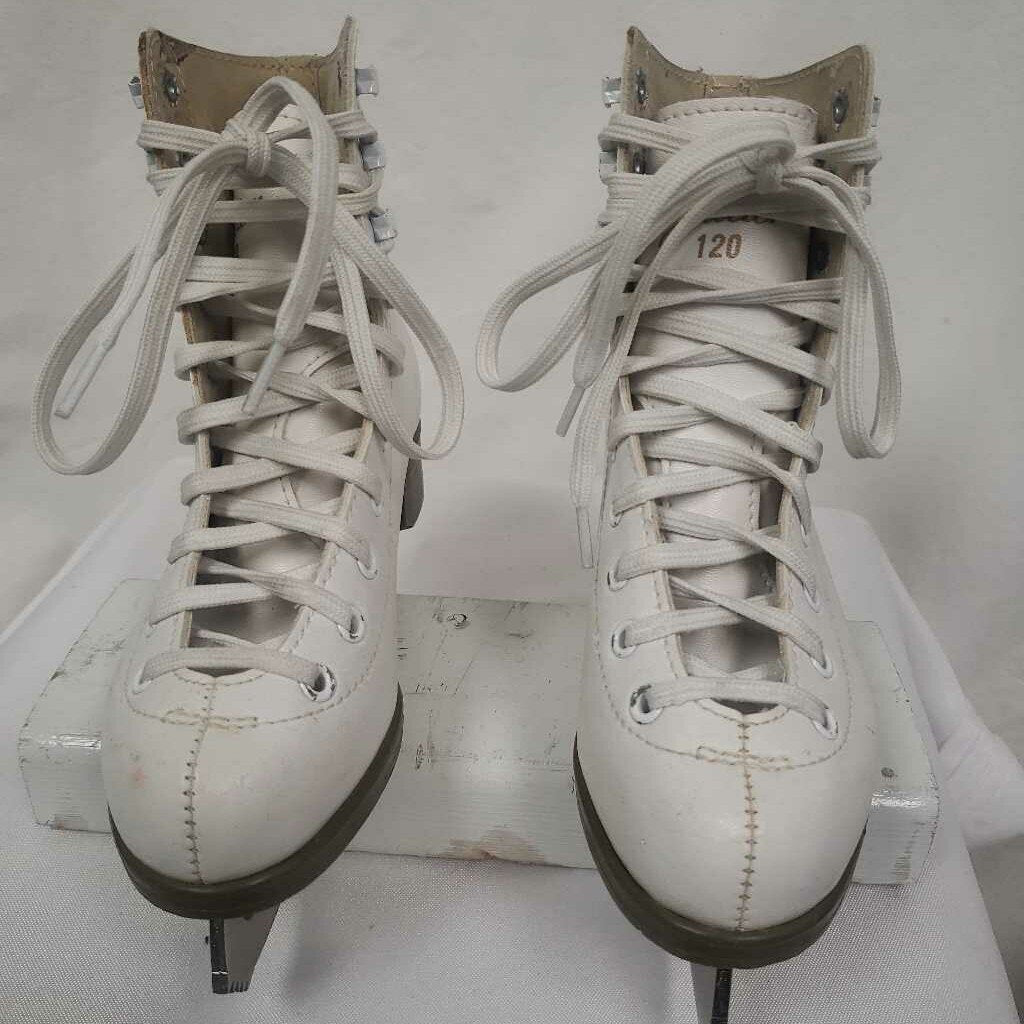Jackson Glacier 120 Figure Skates White Size Y13