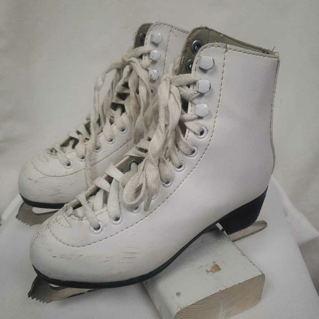 American Figure Skates White Size 1