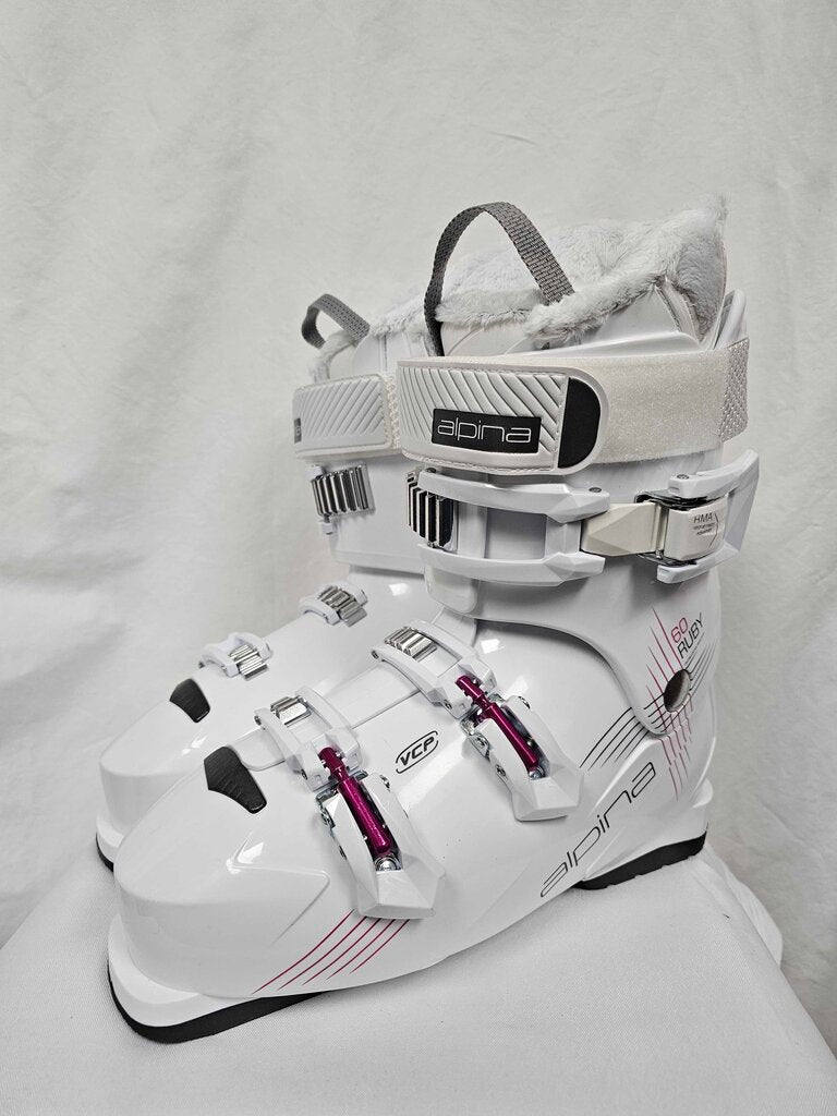 Alpina Ruby 60 Women's Downhill Ski Boots - Size 27.5