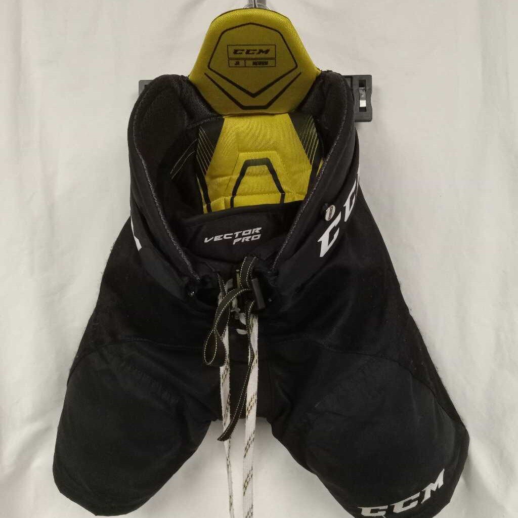 CCM Tacks Vector Pro Hockey Pants Black Size Junior Medium