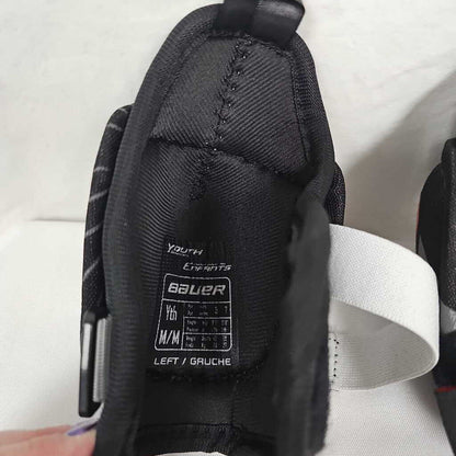 Bauer Lil Sport Youth Hockey Elbow Pads - Size Youth Medium