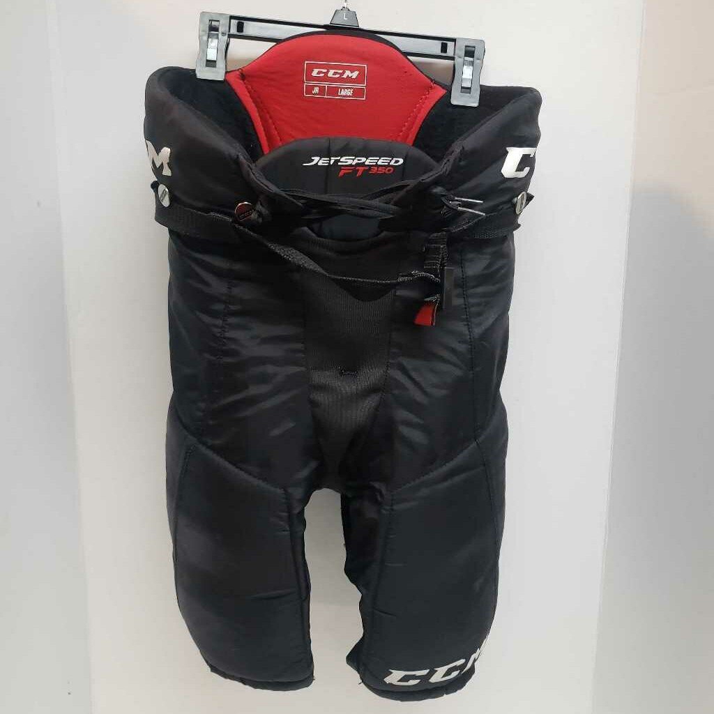 CCM Jetspeed FT350 Hockey Pants Black Size Junior Large