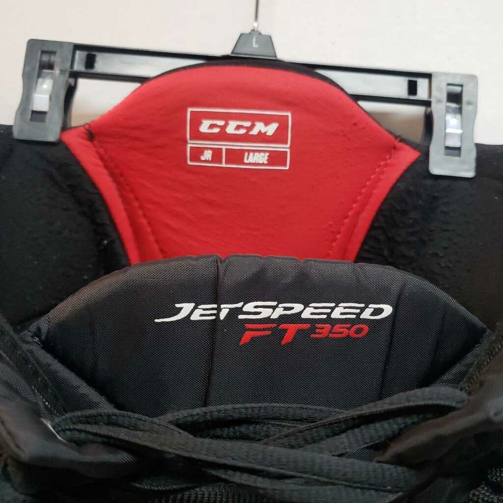 CCM Jetspeed FT350 Hockey Pants Black Size Junior Large