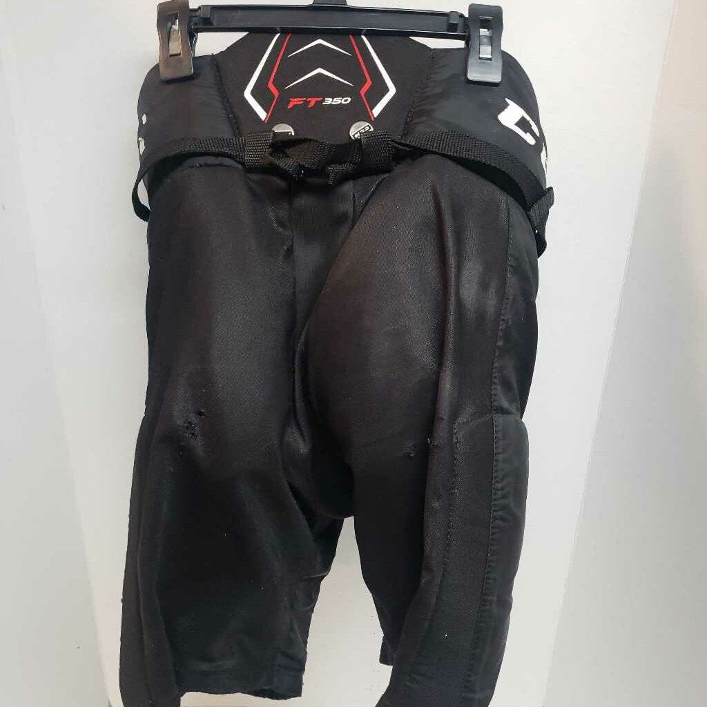 CCM Jetspeed FT350 Hockey Pants Black Size Junior Large