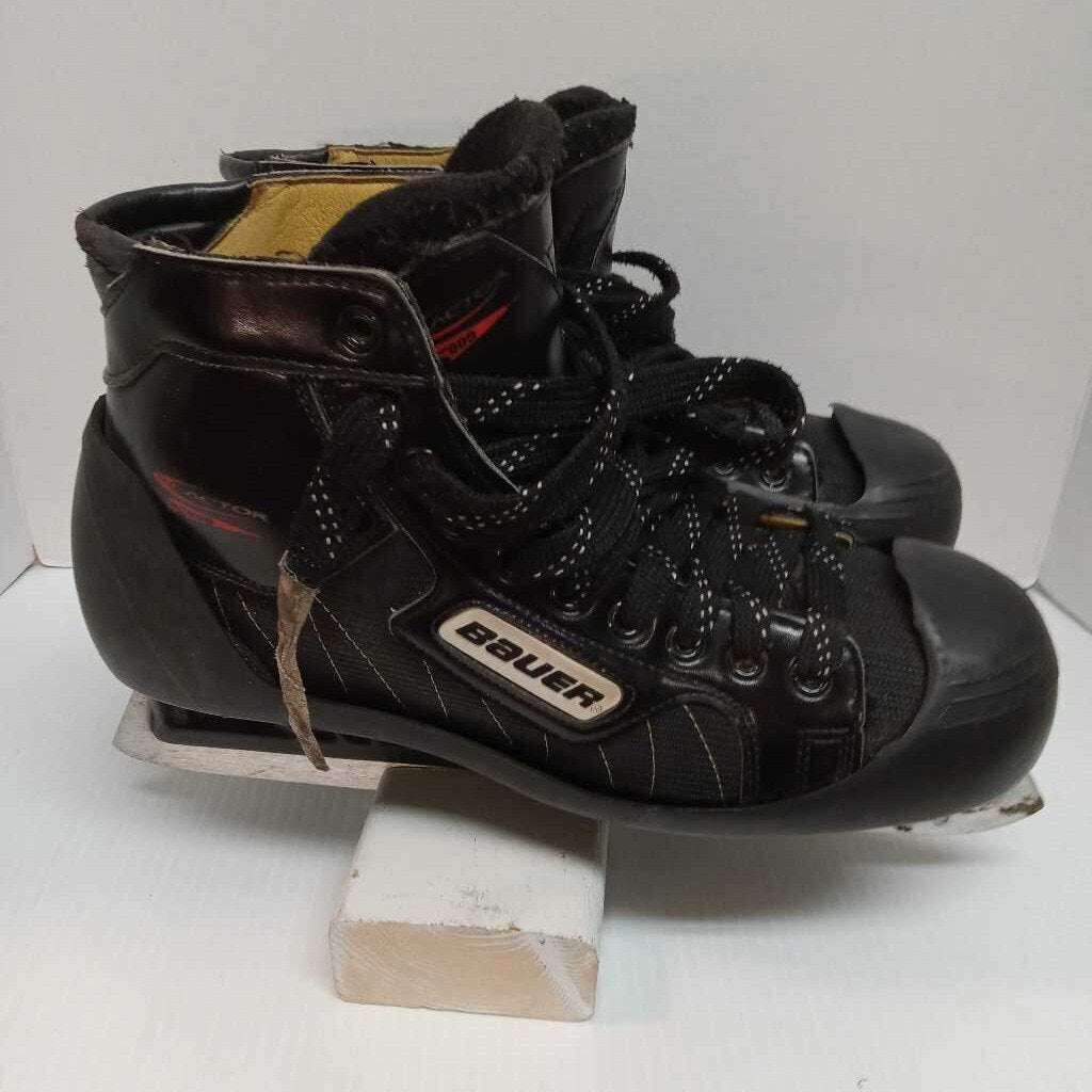 Bauer Reactor 5000 Goalie Skates Black Size 10