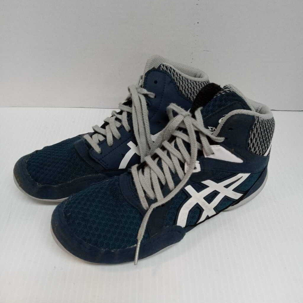 Asics Snapdown Wrestling Shoes Navy/Blue Size 4.5